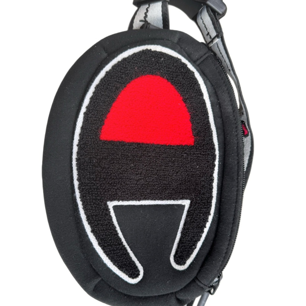 Champion Black and Red Over-Ear Headphones